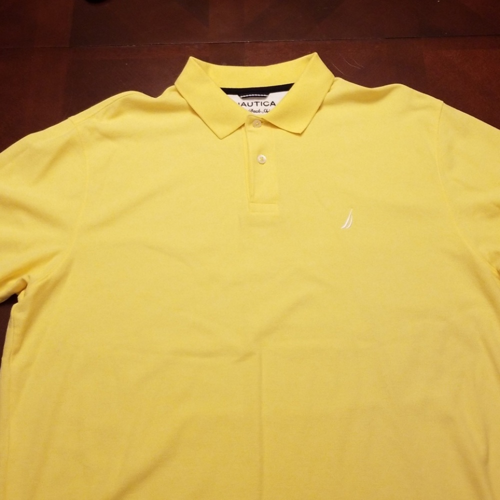 Nautica mens polo shirt XL